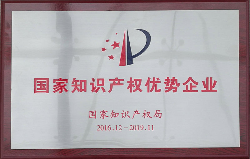 國(guó)家知識(shí)產(chǎn)權(quán)優(yōu)勢(shì)企業(yè)